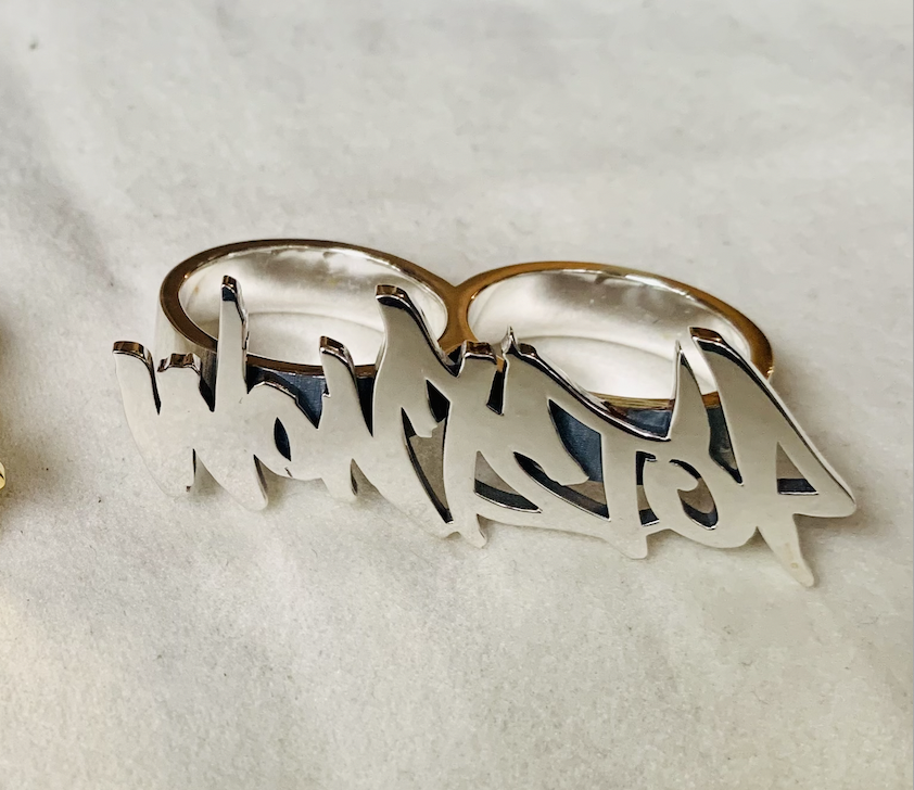 GRAFFITI Double Ring