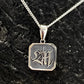 Square Gothic Letter Pendant