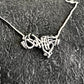 Custom Graffiti Word Plate Necklace