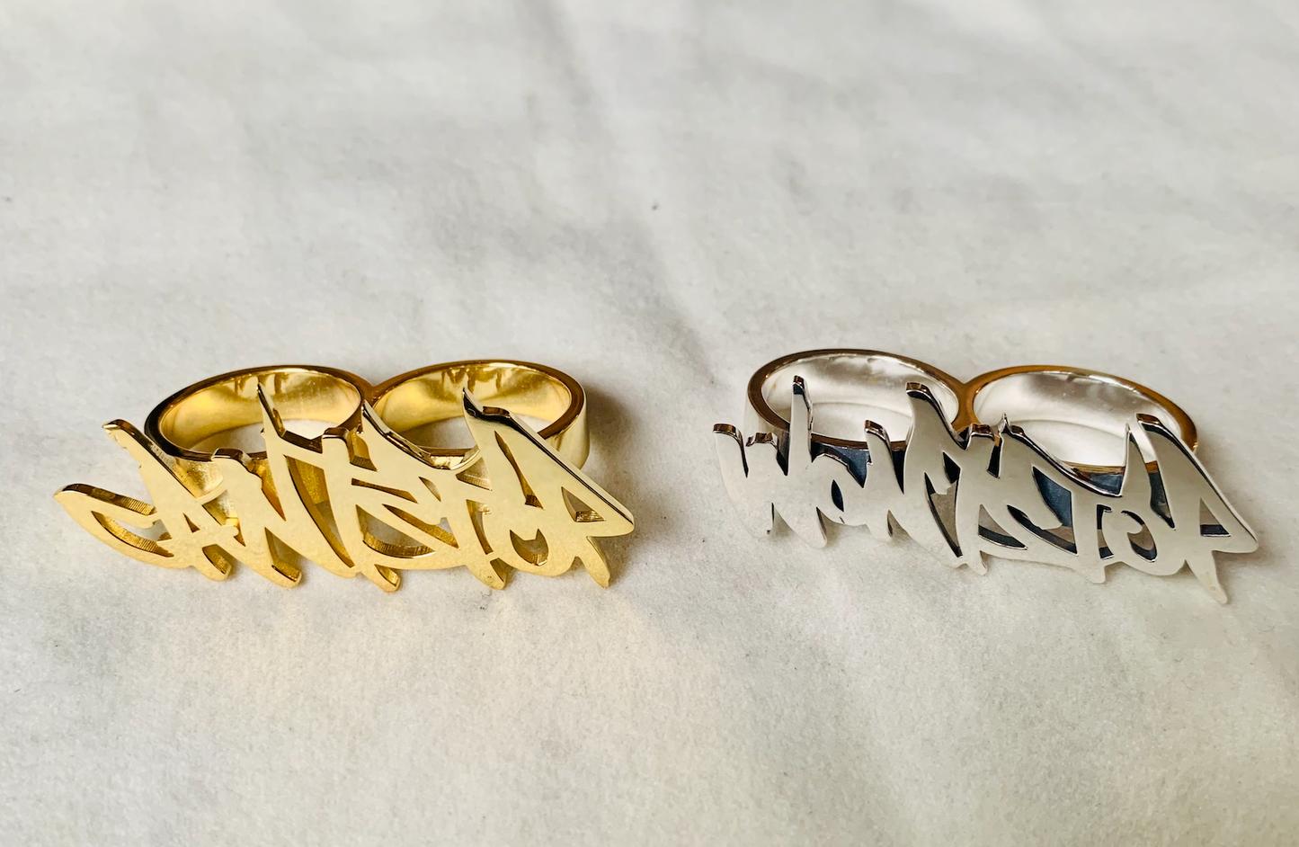 GRAFFITI Double Ring